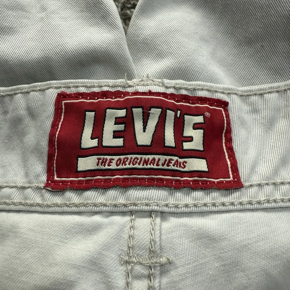 Levis cargo shorts men's 38 neutral utility outdoor hike camp y2k grunge pockets